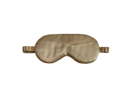 Silky Soft Eye Mask – Gold