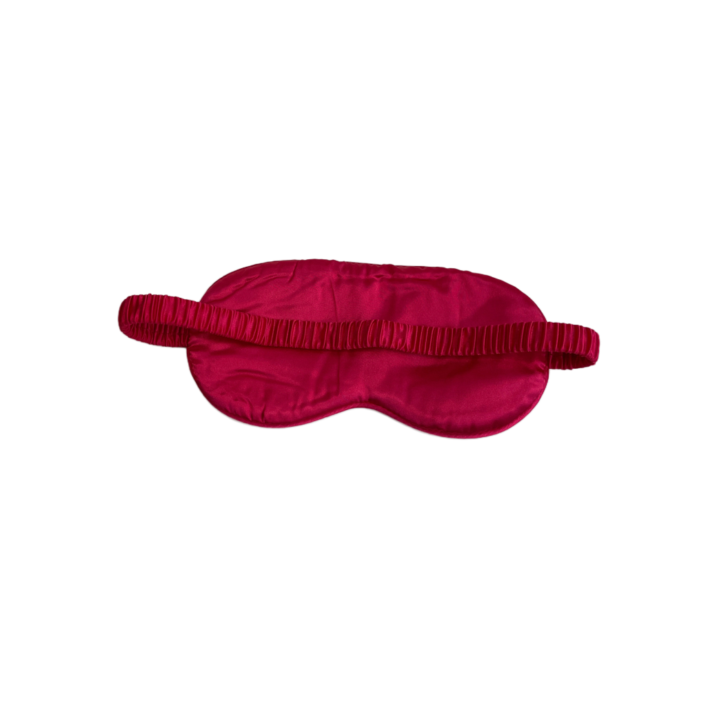 Silky Soft Eye Mask – Red