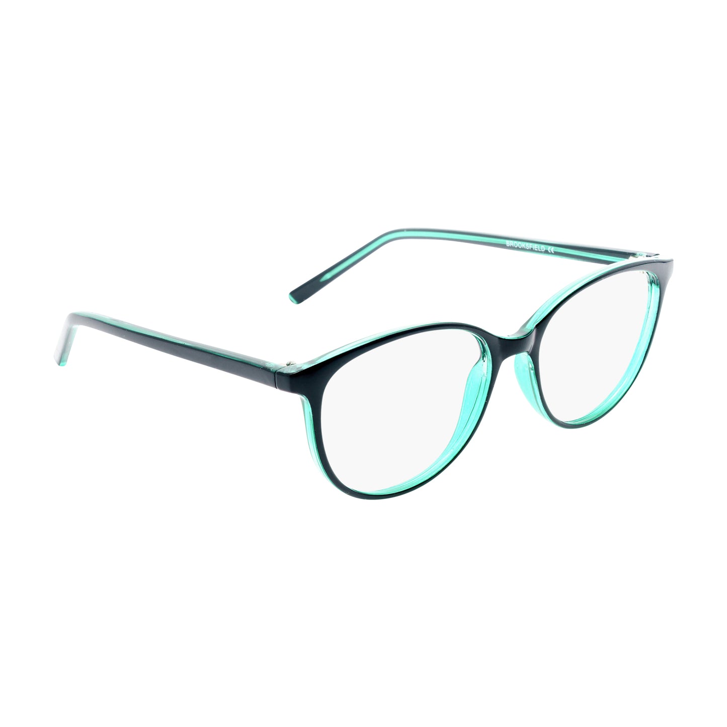 Brooks Sleep Aid Glasses in Black-Green