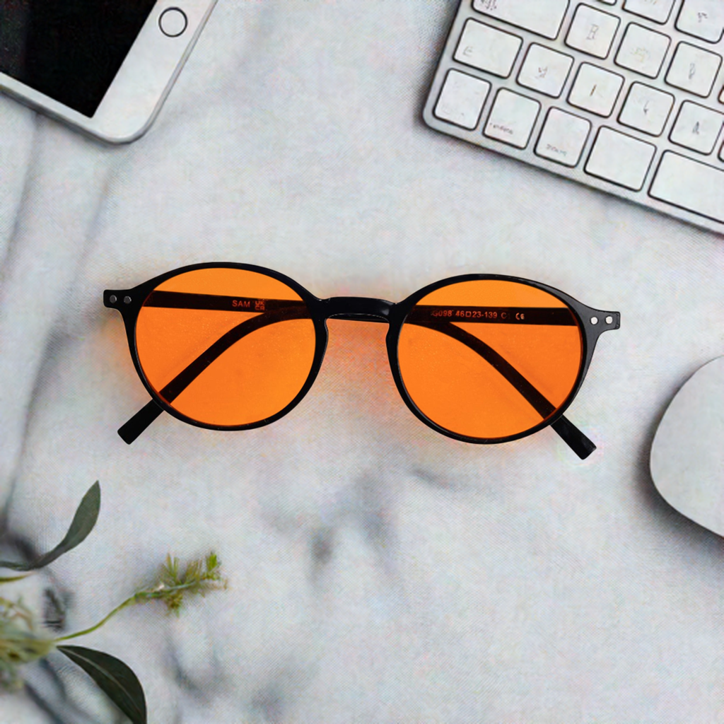 Sam Sleep Aid Glasses in Black